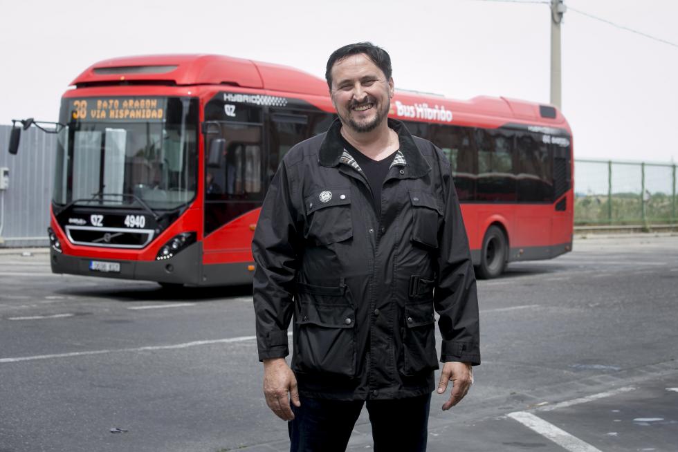 Conductor de autobús evita agresión a una mujer en mayo