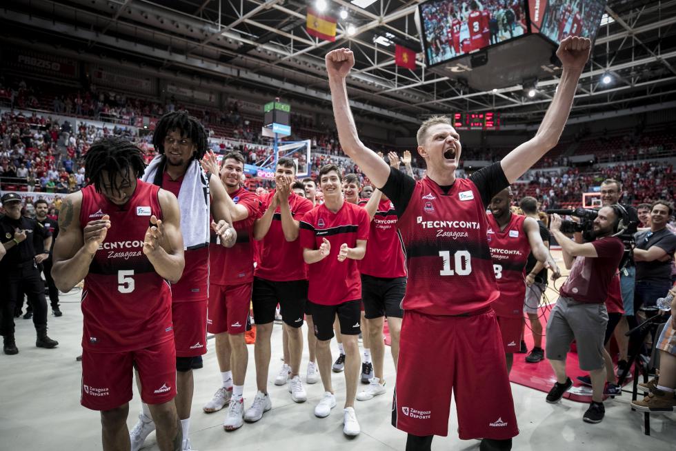 El Tecnyconta a la final tras vencer al Baskonia en el Príncipe Felipe