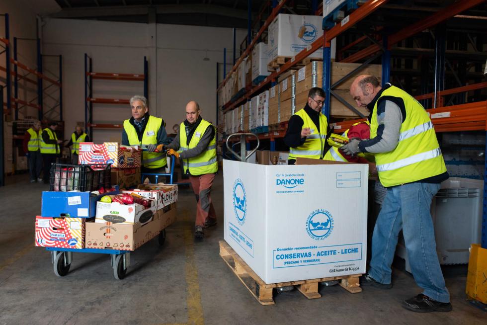 El Banco de Alimentos realiza su campaña de recogida de donaciones en noviembre
