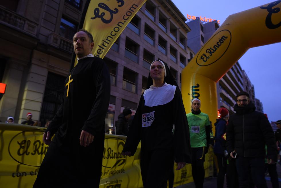 San Silvestre 2019 en Zaragoza.