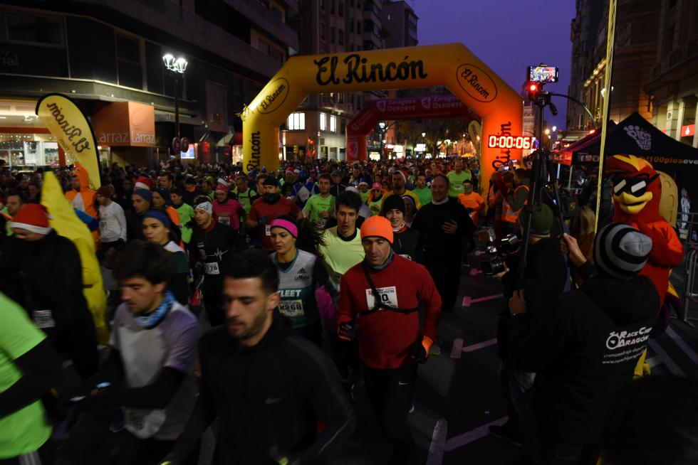 San Silvestre 2019 en Zaragoza.