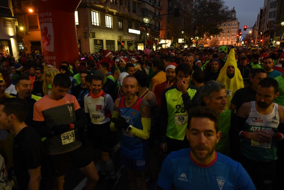 San Silvestre 2019 en Zaragoza.