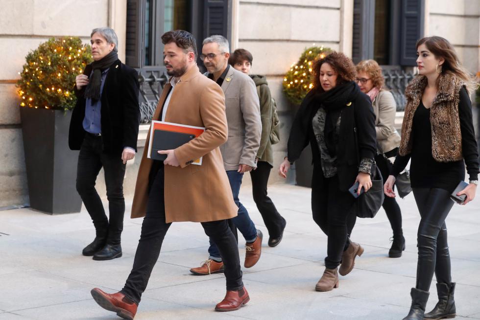 Imágenes de la primera jornada del debate de investidura de Pedro Sánchez.