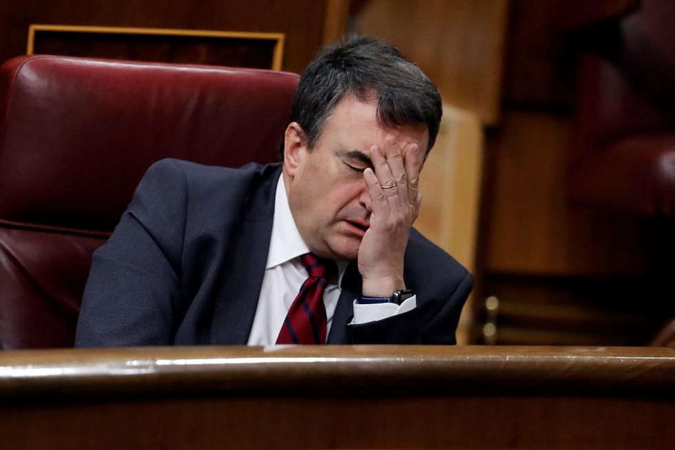 Imágenes de la primera jornada del debate de investidura de Pedro Sánchez en el Congreso de los Diputados.