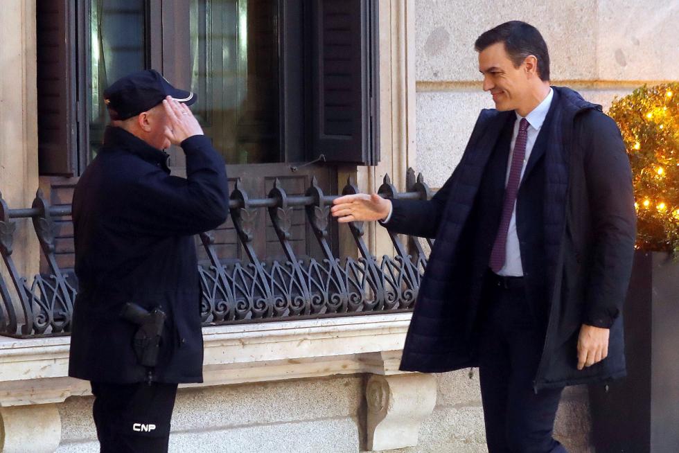 Imágenes de la primera jornada del debate de investidura de Pedro Sánchez en el Congreso de los Diputados.