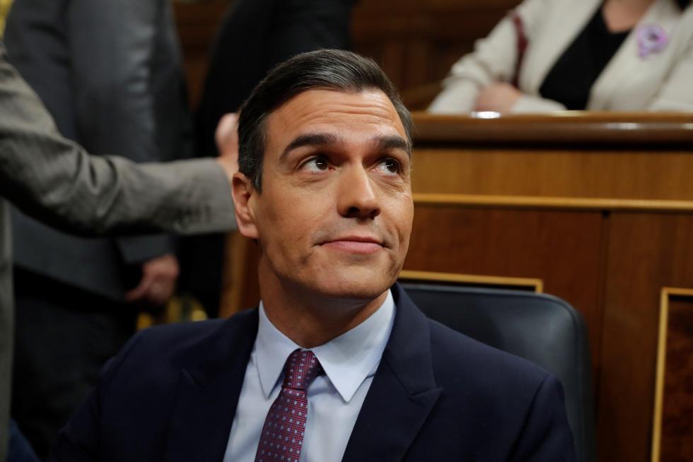 Imágenes de la primera jornada del debate de investidura de Pedro Sánchez en el Congreso de los Diputados.