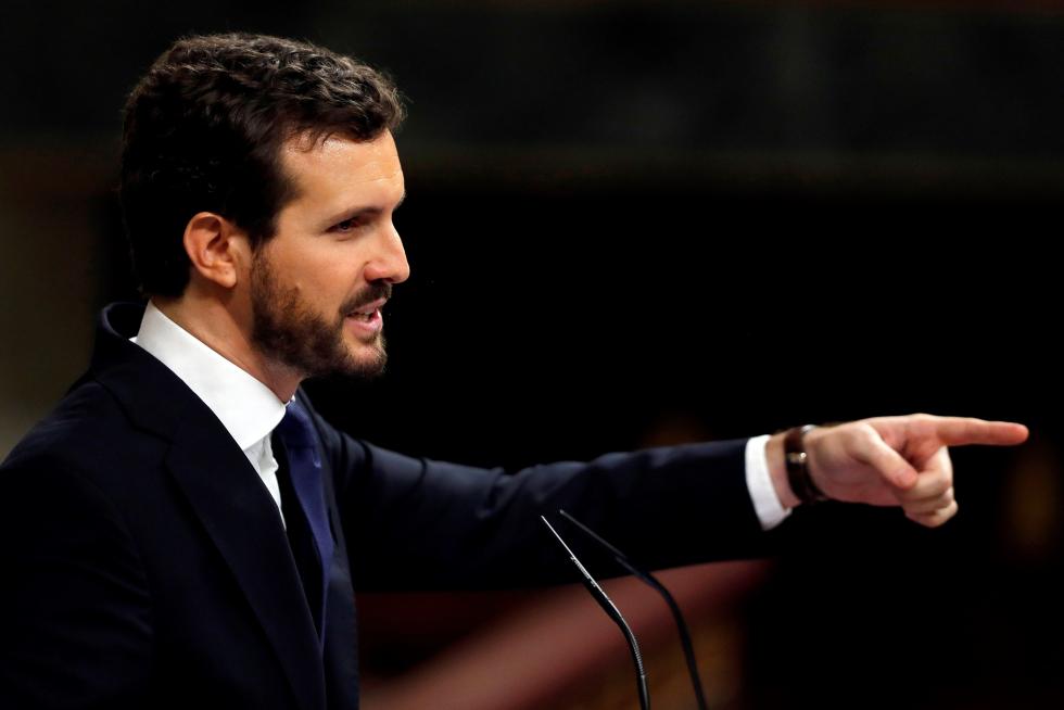 Imágenes de la primera jornada del debate de investidura de Pedro Sánchez en el Congreso de los Diputados.