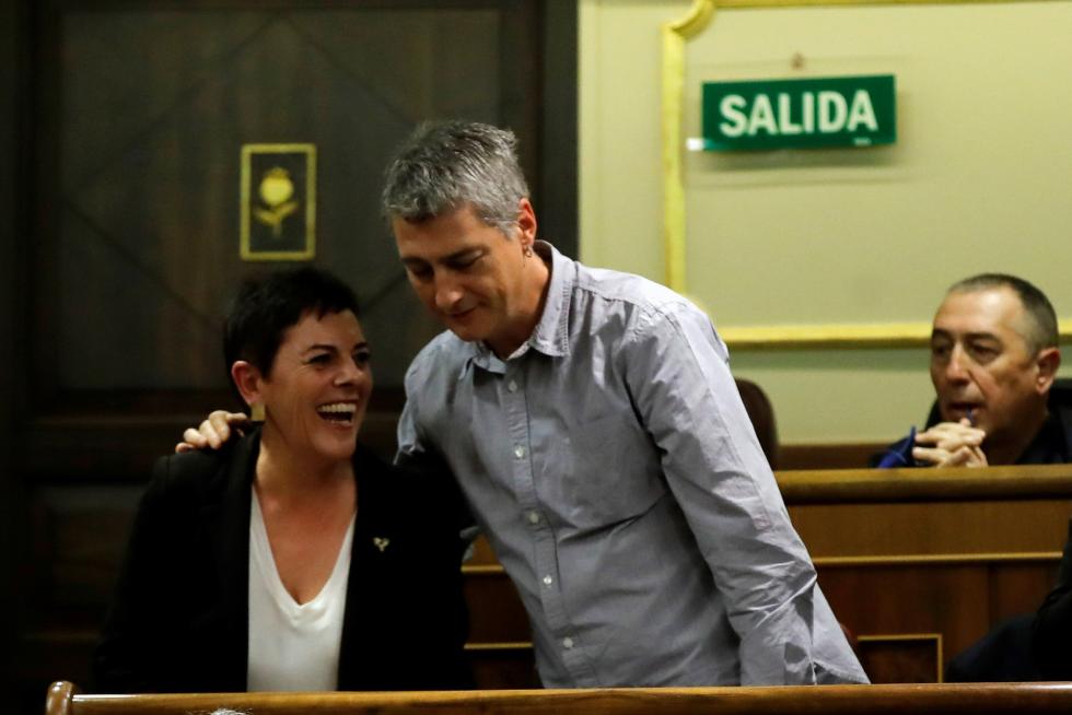 Bronca jornada de la sesión de investidura de Pedro Sánchez.