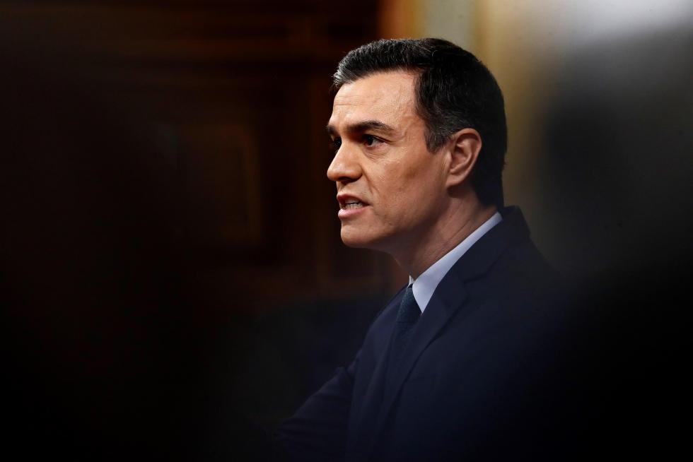 Bronca jornada de la sesión de investidura de Pedro Sánchez.