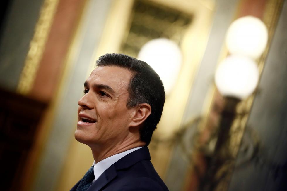 Bronca jornada de la sesión de investidura de Pedro Sánchez.