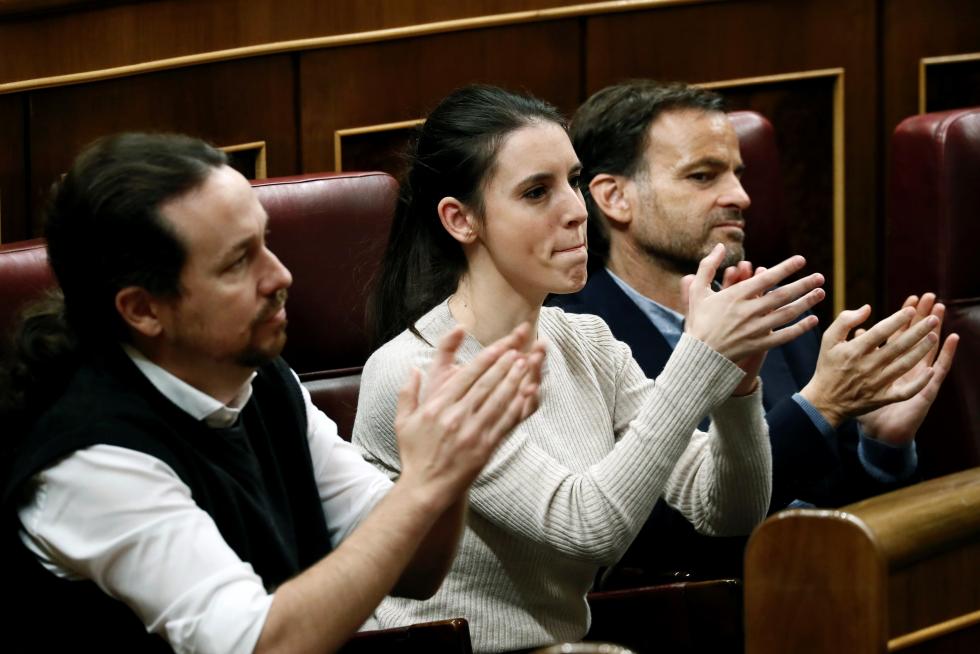 Bronca jornada de la sesión de investidura de Pedro Sánchez.