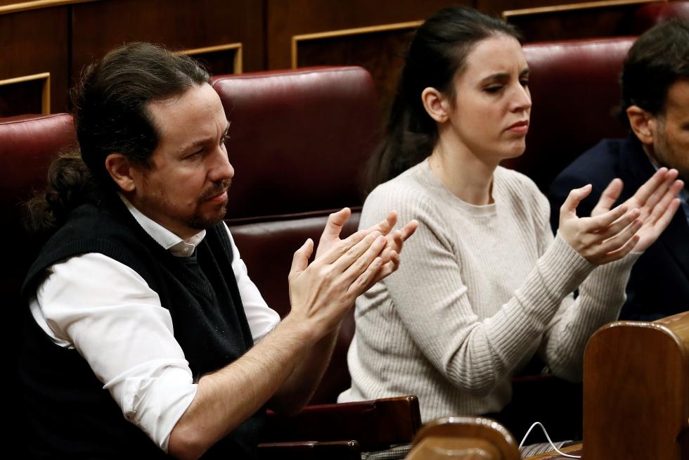 Bronca jornada de la sesión de investidura de Pedro Sánchez.