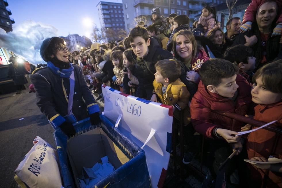 Cabalgata de los Reyes Magos en Zaragoza
