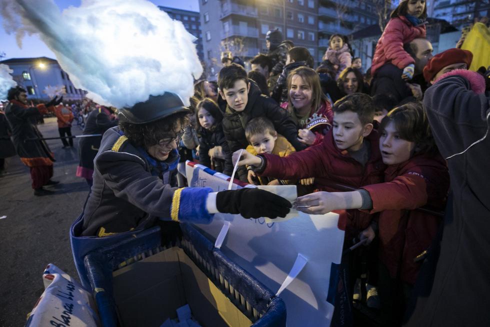 Cabalgata de los Reyes Magos en Zaragoza