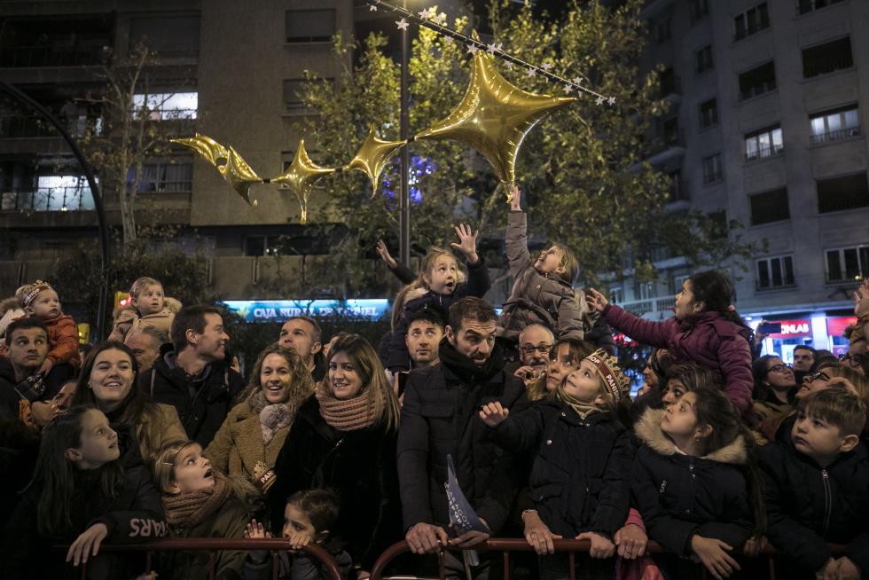 Cabalgata de los Reyes Magos en Zaragoza