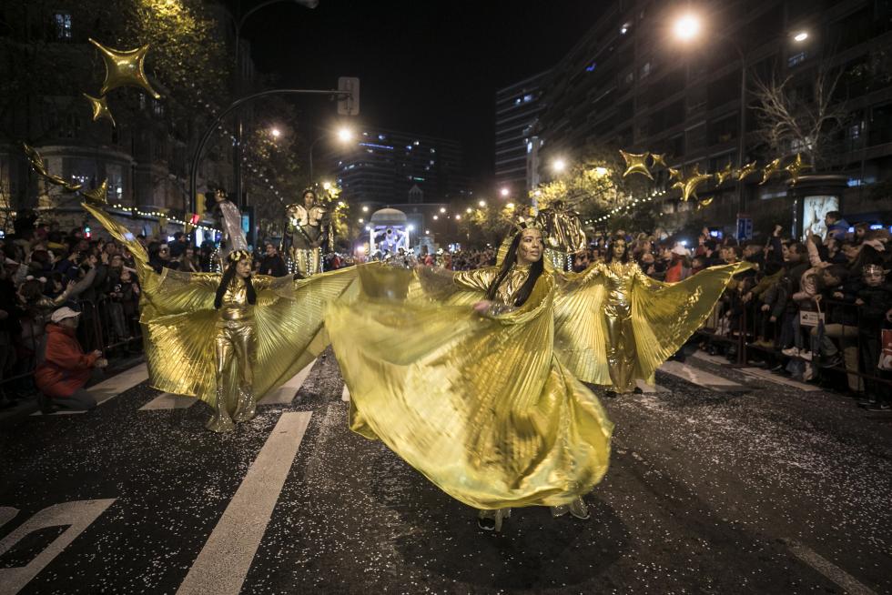 Cabalgata de los Reyes Magos en Zaragoza