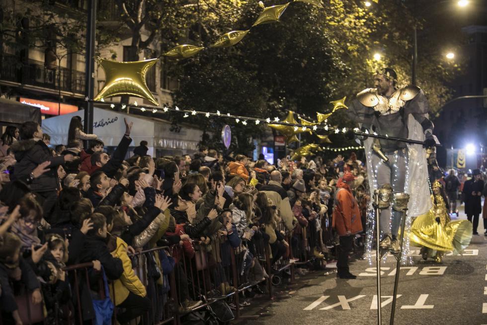 Cabalgata de los Reyes Magos en Zaragoza