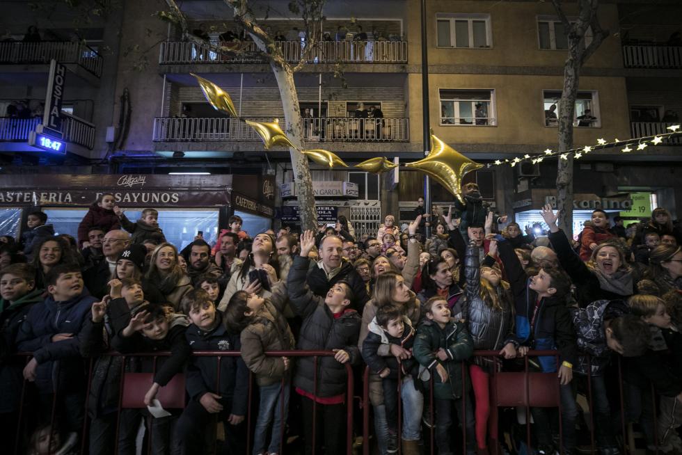 Cabalgata de los Reyes Magos en Zaragoza