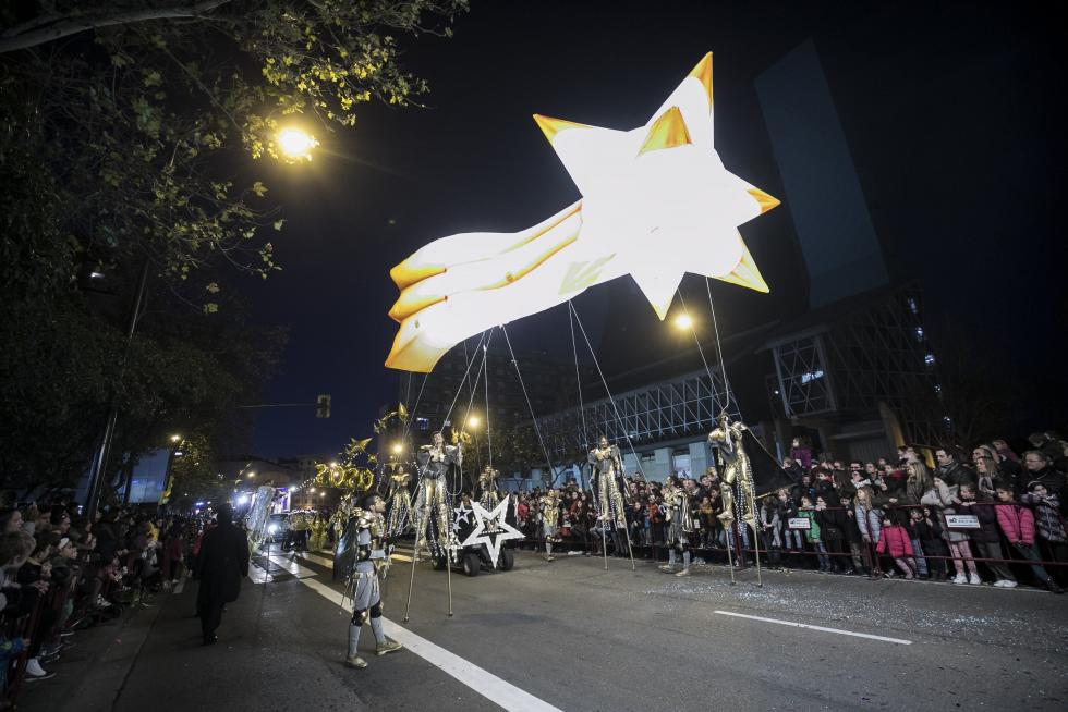 Cabalgata de los Reyes Magos en Zaragoza