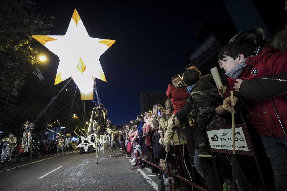 Cabalgata de los Reyes Magos en Zaragoza
