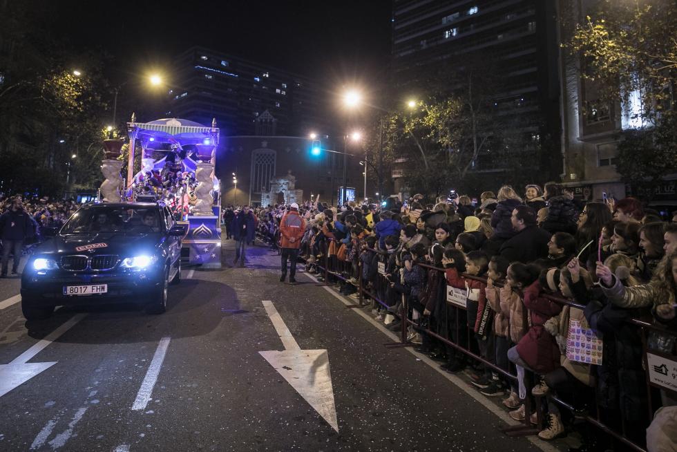 Cabalgata de los Reyes Magos en Zaragoza