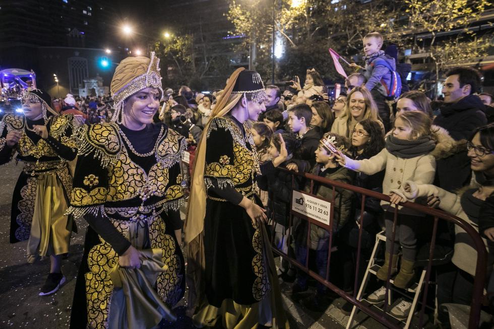 Cabalgata de los Reyes Magos en Zaragoza