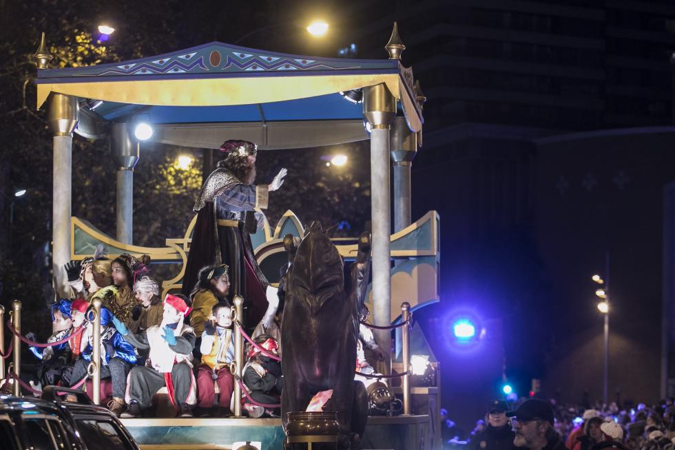 Cabalgata de los Reyes Magos en Zaragoza