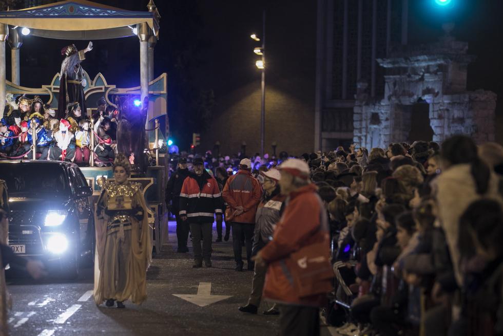 Cabalgata de los Reyes Magos en Zaragoza