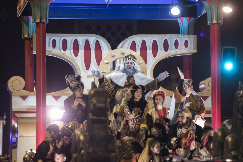 Cabalgata de los Reyes Magos en Zaragoza