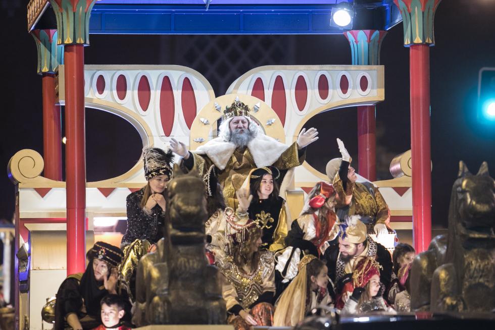 Cabalgata de los Reyes Magos en Zaragoza