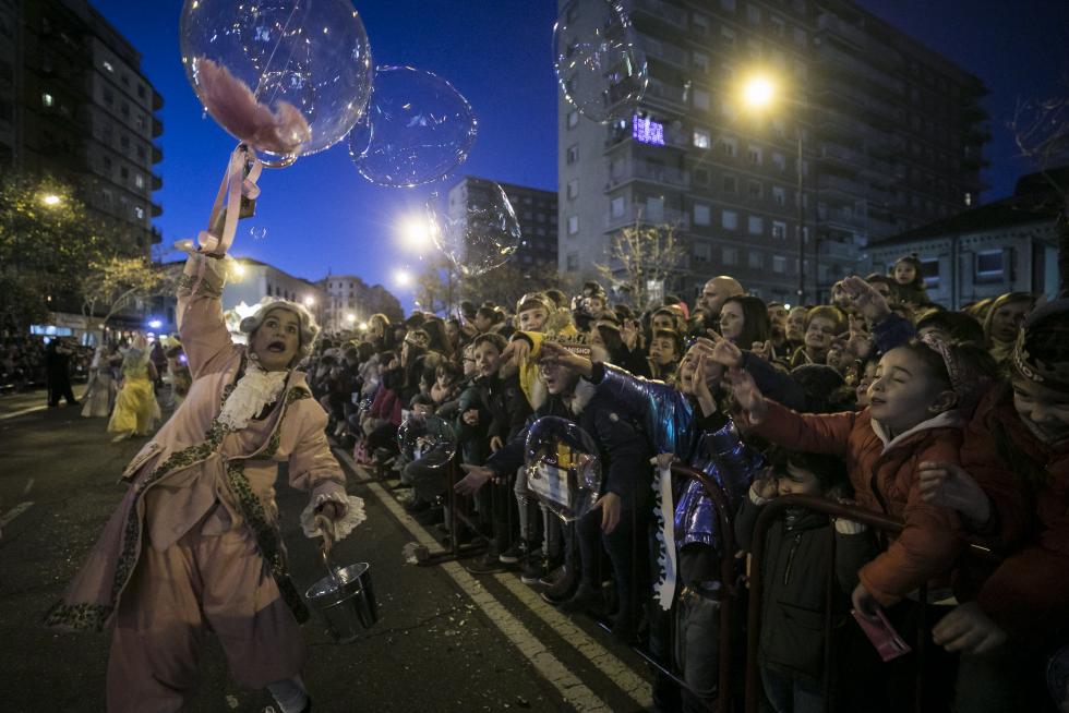 Cabalgata de los Reyes Magos en Zaragoza
