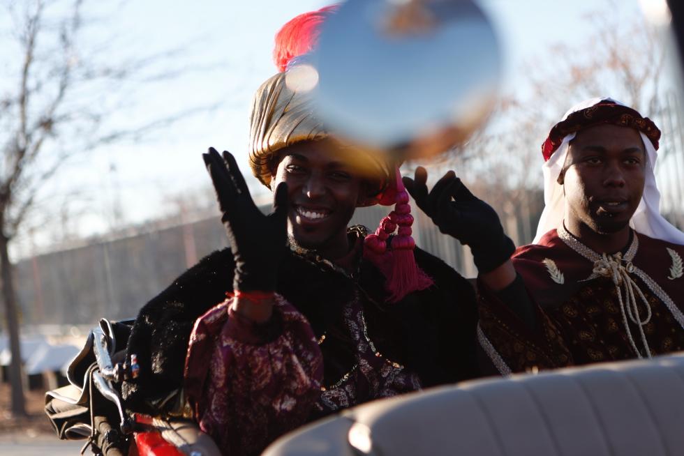 Cabalgata en Zaragoza: salida de los Reyes Magos desde Valdespartera
