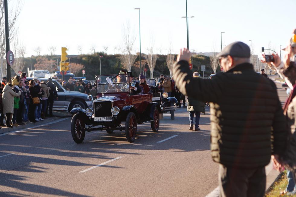 Cabalgata en Zaragoza: salida de los Reyes Magos desde Valdespartera