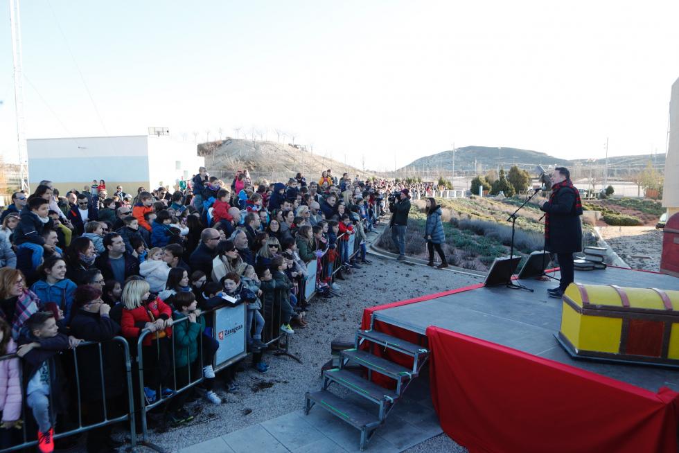 Cabalgata en Zaragoza: salida de los Reyes Magos desde Valdespartera