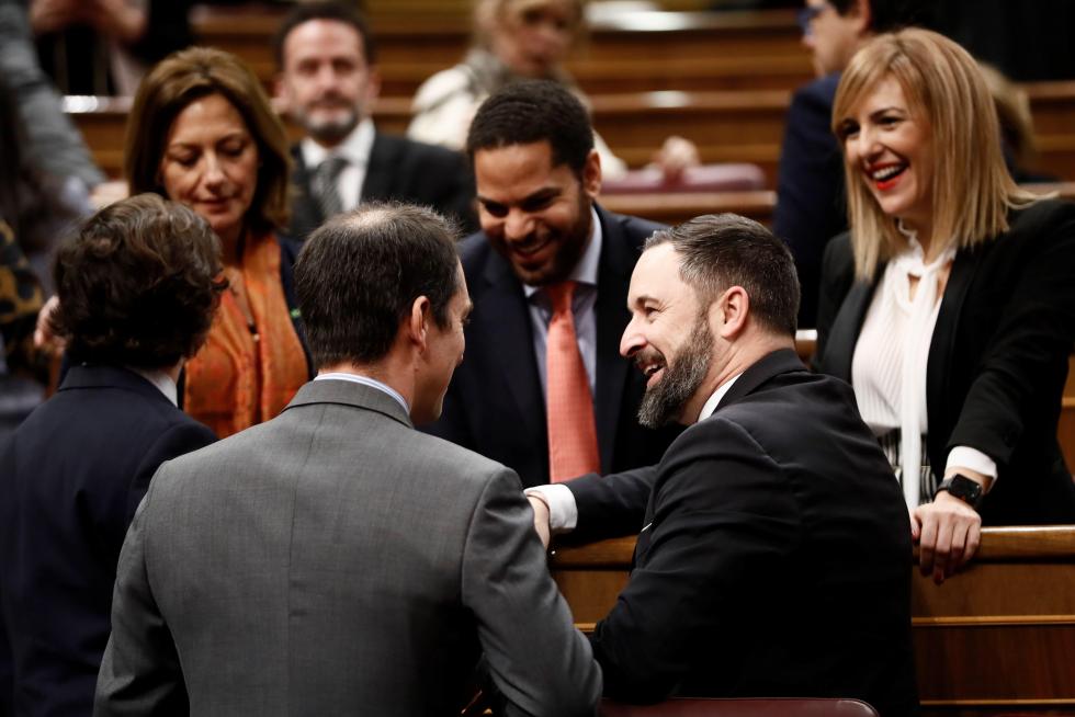 Segunda jornada de la sesión de investidura de Pedro Sánchez.