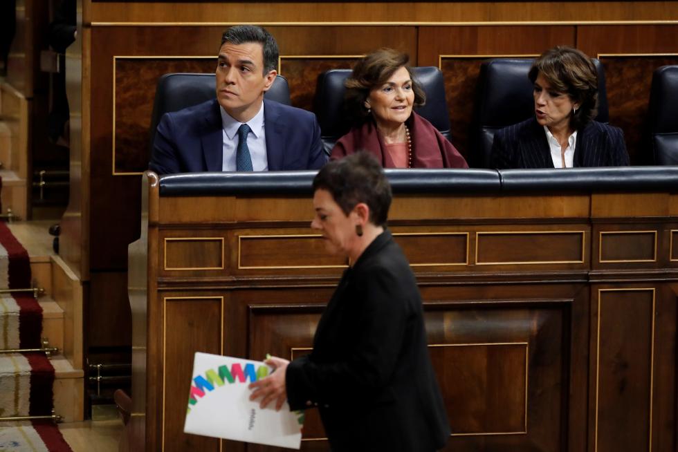 Segunda jornada de la sesión de investidura de Pedro Sánchez.