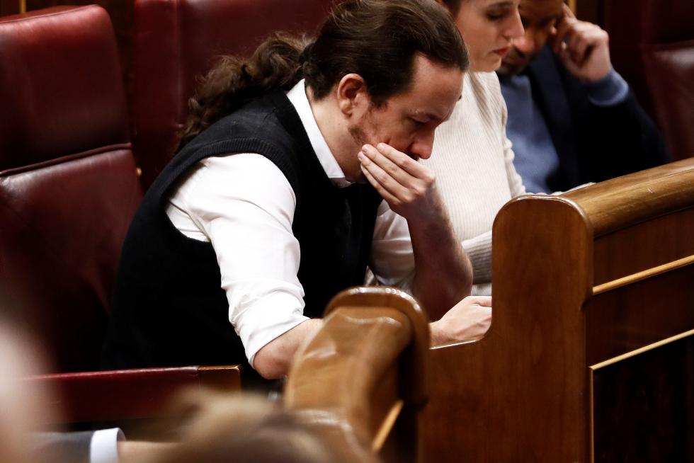 Segunda jornada de la sesión de investidura de Pedro Sánchez.