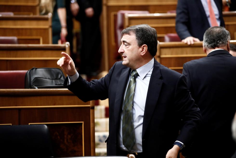Segunda jornada de la sesión de investidura de Pedro Sánchez.