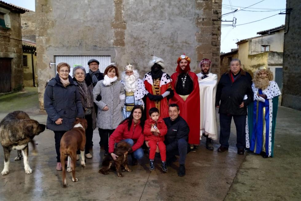 En Biscarrués la tradicional cabalgata es siempre un éxito