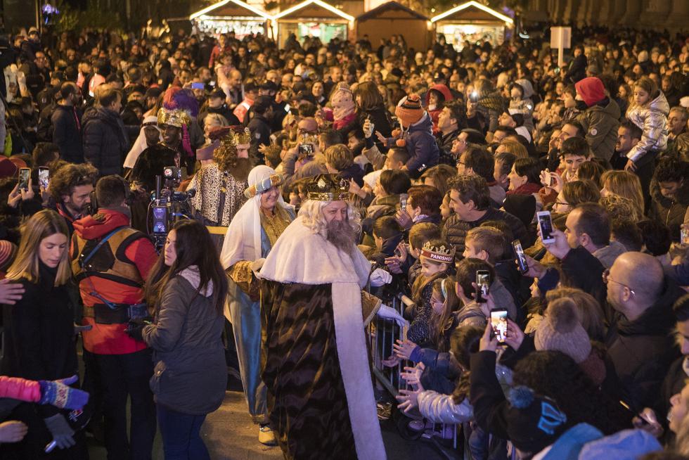 Cabalgata de Reyes 2020 en Zaragoza