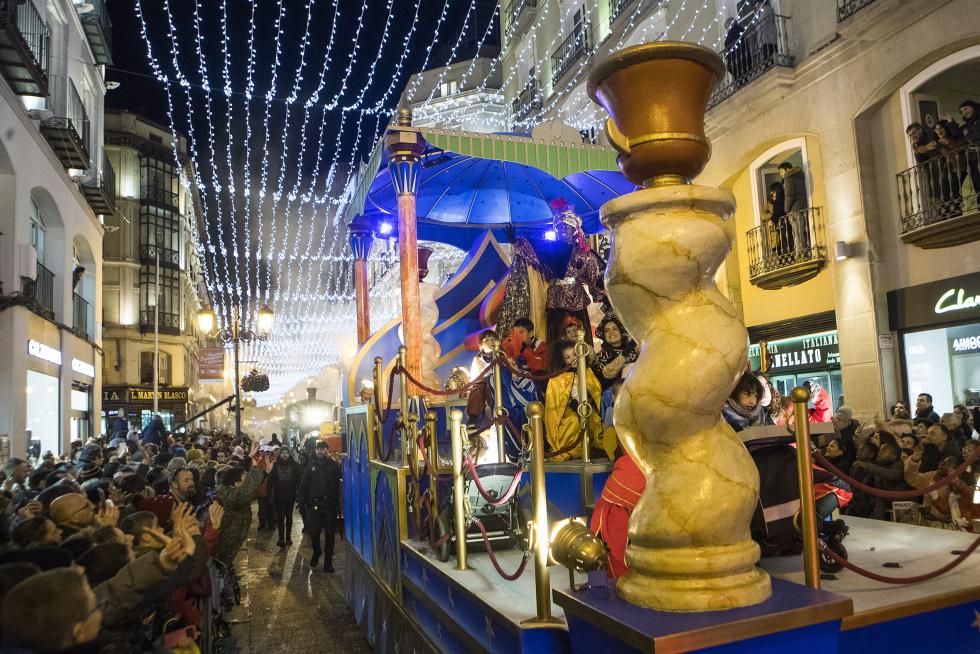 Cabalgata de Reyes 2020 en Zaragoza