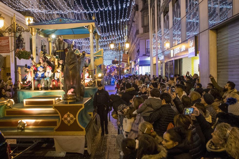 Cabalgata de Reyes 2020 en Zaragoza