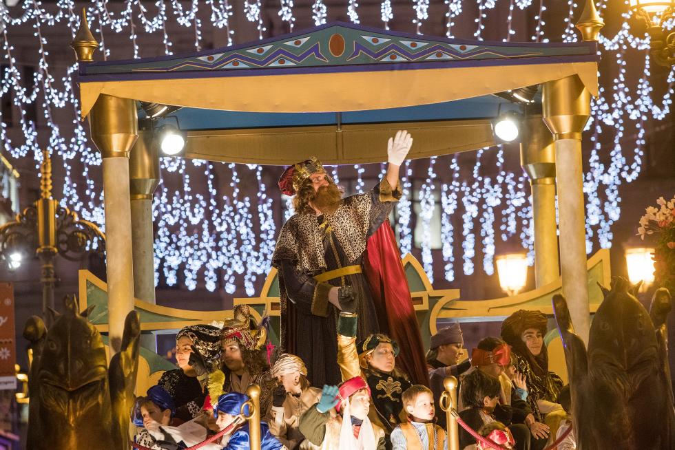 Cabalgata de Reyes 2020 en Zaragoza