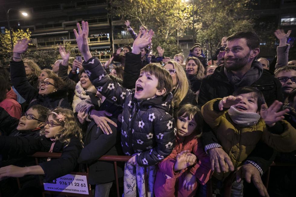 Cabalgata de Reyes 2020 en Zaragoza