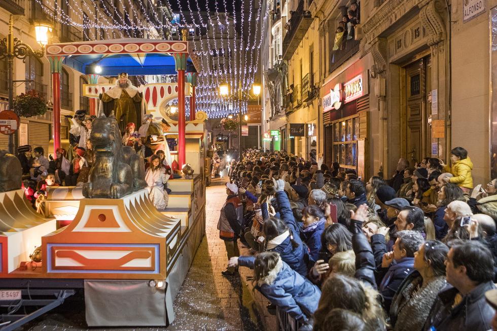 Cabalgata de Reyes 2020 en Zaragoza