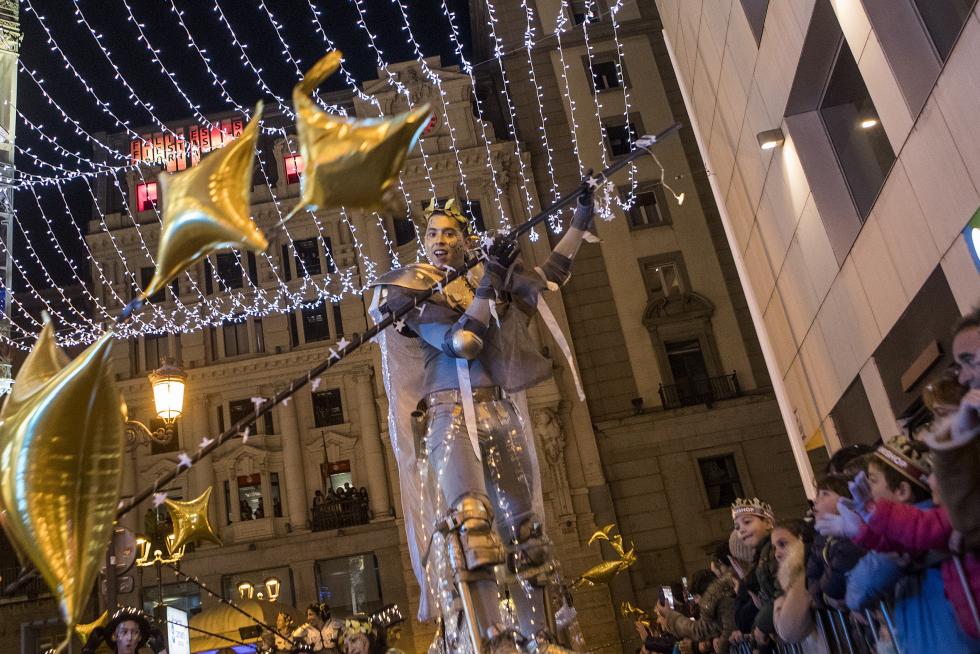Cabalgata de Reyes 2020 en Zaragoza