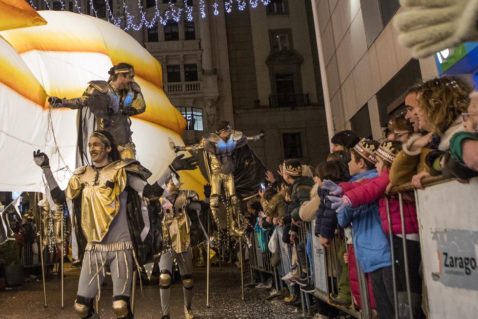 Cabalgata de Reyes 2020 en Zaragoza