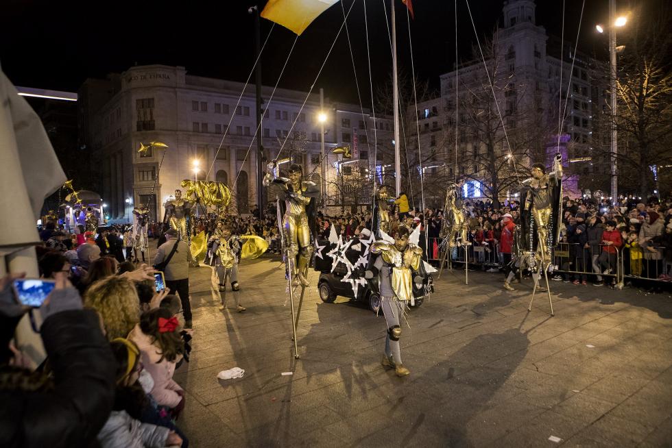 Cabalgata de Reyes 2020 en Zaragoza