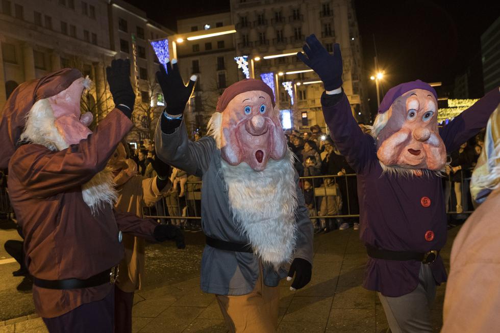 Cabalgata de Reyes 2020 en Zaragoza