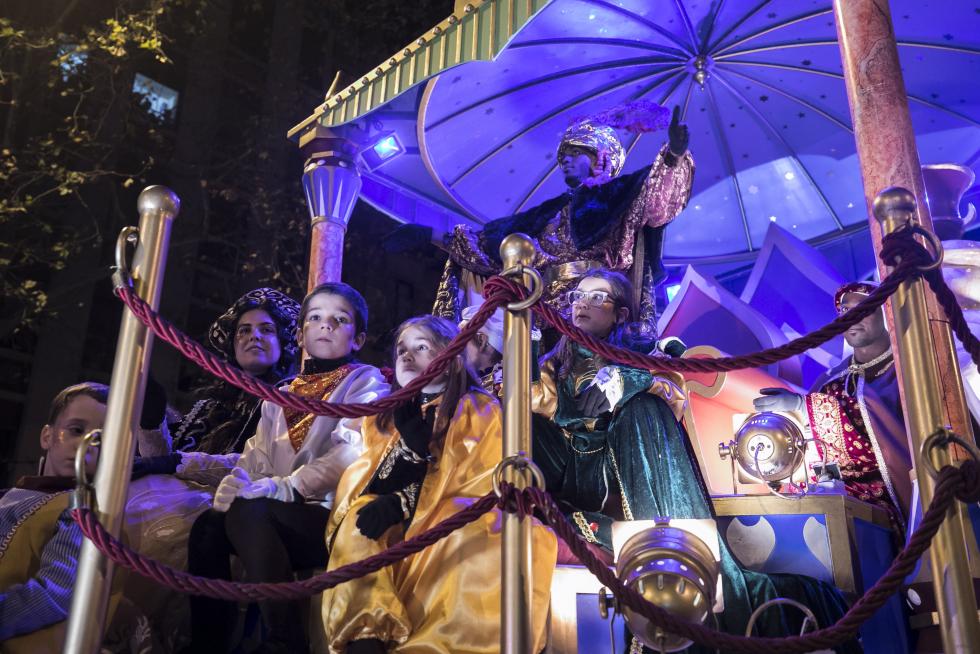 Cabalgata de Reyes 2020 en Zaragoza